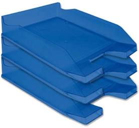 TABULEIRO PLAST.TRANSPARENTE AZUL