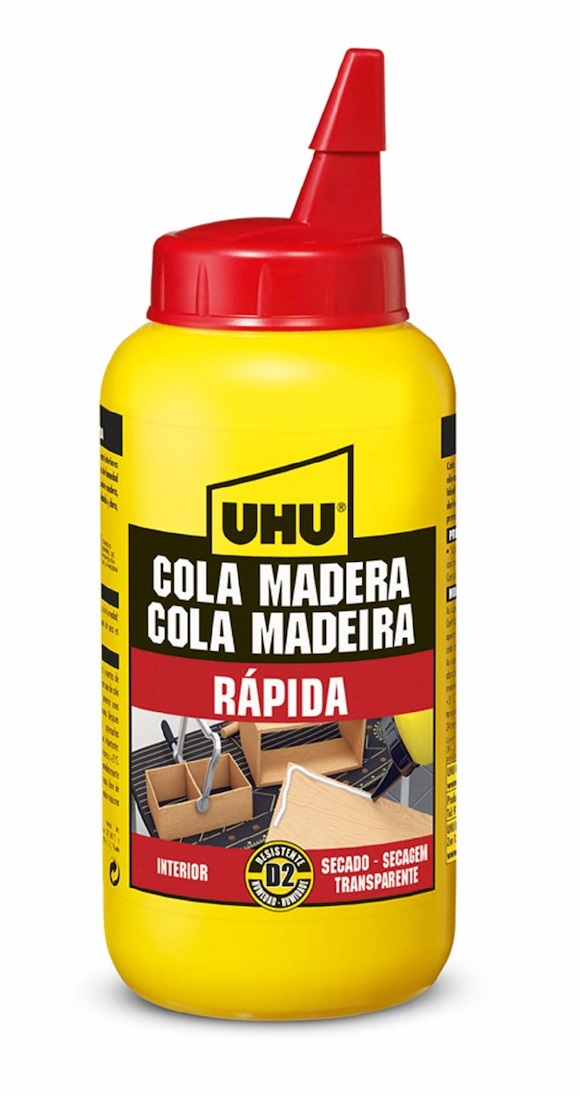 COLA UHU P/MADEIRA 750 GRS * 38410