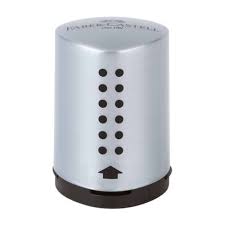 AFIA FABER-CASTELL MINI GRIP PRATEADA
