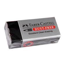 BORRACHA FABER-CASTELL DUST FREE PRETA