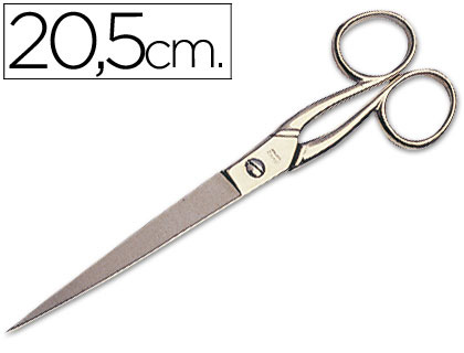 TESOURA METALICA P/ ESCRITORIO 8" (205MM) – 07992