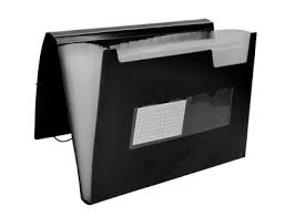 PASTA CLASSIF. A4 COM 13 DEPART. PRETO OPACO – 11053