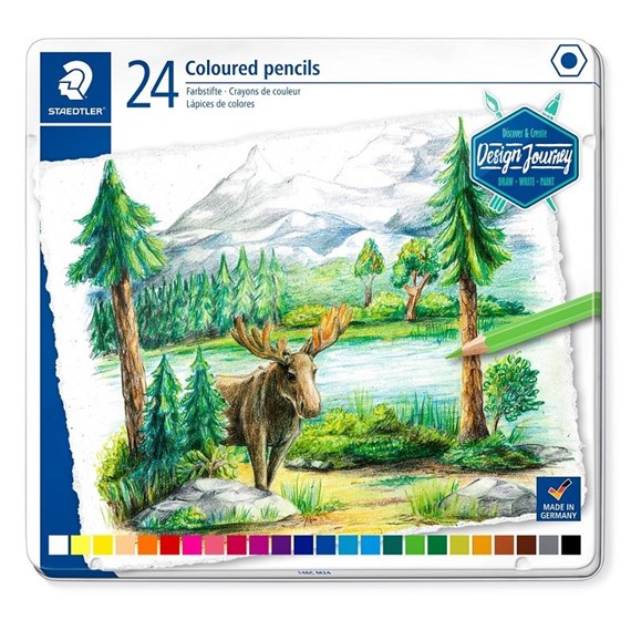 LAPIS STAEDTLER C/24 CORES CX DE MET. 146C M24