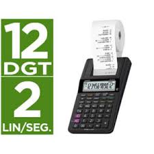 MAQUINA CALCULAR CASIO HR-8RCE 12DIG. – 154710