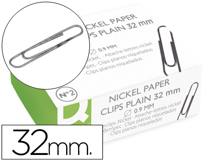 CLIPS Q-CONNECT N.2 33 MM * 15724        = N.4L