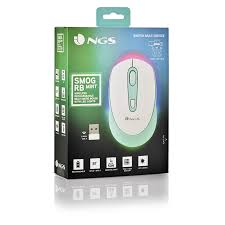 RATO NGS SMIG OTICO 1000/1600/2400 DPI S/FIOS ESB 2,4GHZ