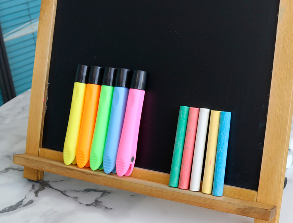 PORTA GIZ MAGNETICO PLAST. LIDERPAPEL V/C