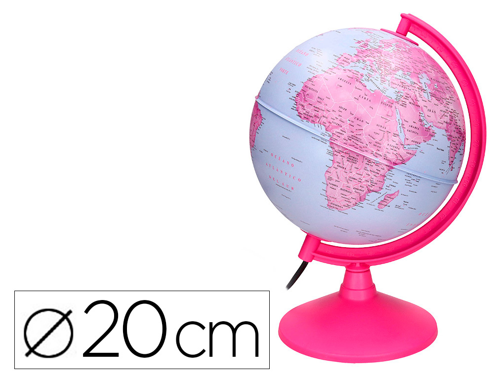 GLOBO 20CM LUMINOSO PINK – 166372