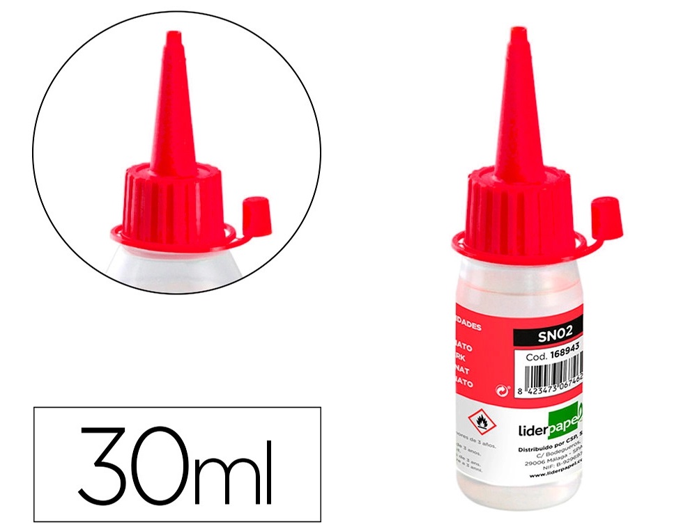 COLA SILICONE LIQUIDO C/APLICADOR 30ML – (TIPO BLOK)