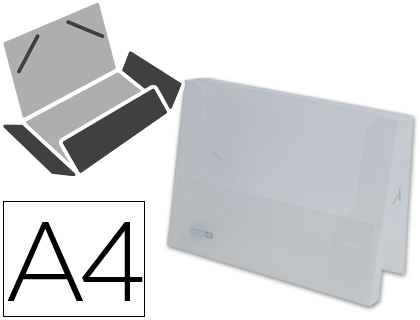 PASTA DE ELASTICOS C/LOMB.RIGIDA TRANSP. *20960