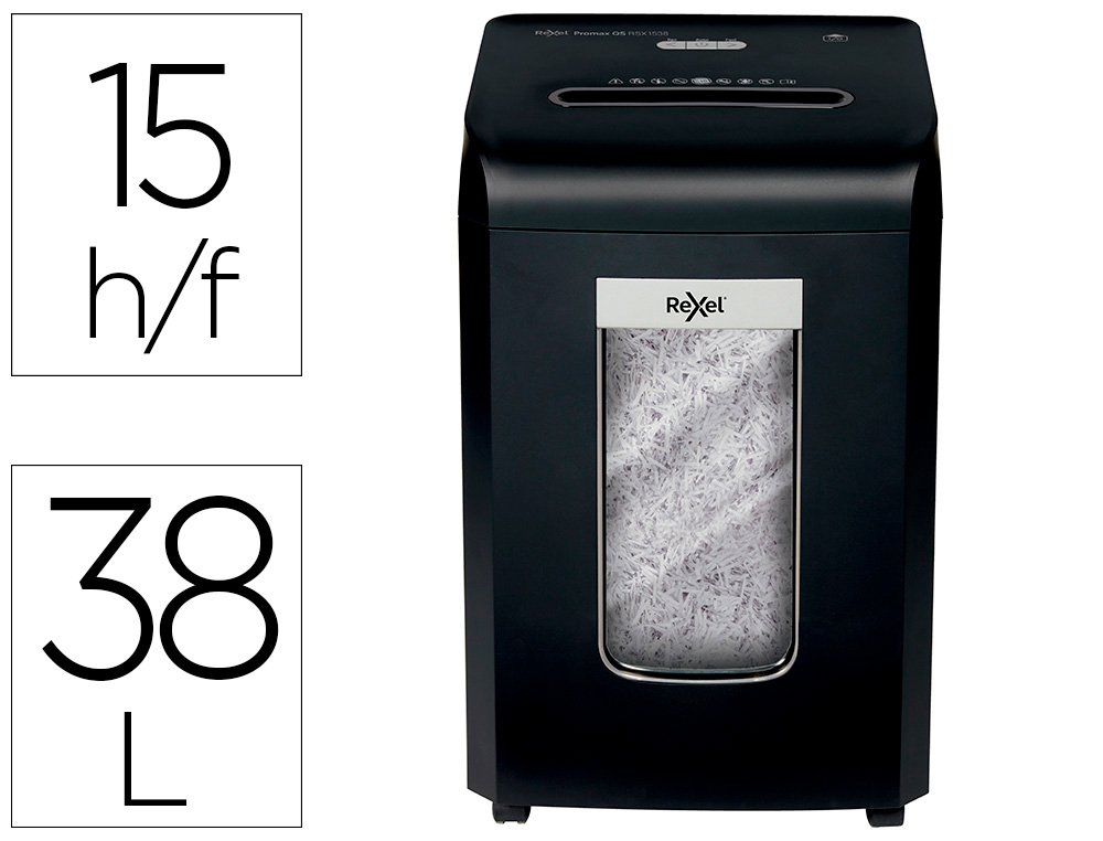 DESTRUIDORA REXEL PROMAX QS15/38X – 2104587EU