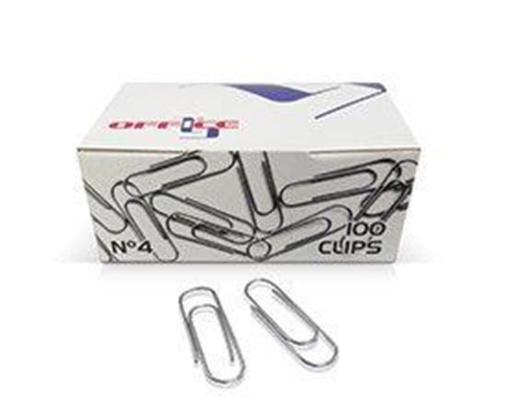 CLIP Nº 4 « L » CX. C/100 33mm * 36522