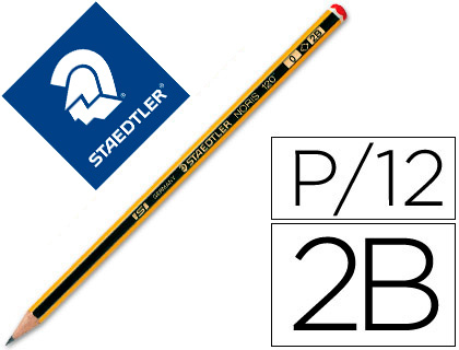 LAPIS NORIS Nº 0 =2B CAIXA C/12UN