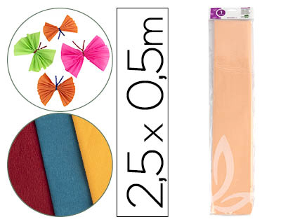 PAPEL CREPE LARANJA CLARO CLASSICO * 24269