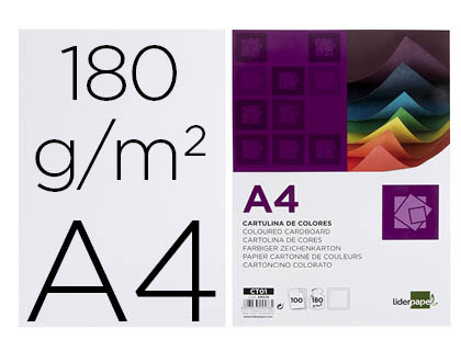 CARTOLINA A4/180GR.EMB. C/100FLS BRANCAS – 24578