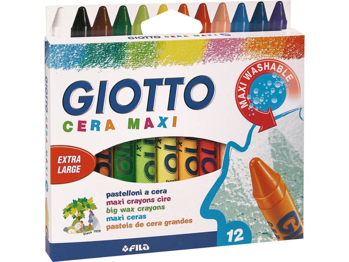LAPIS CERA GIOTTO MAXI 12-CORES * 291200