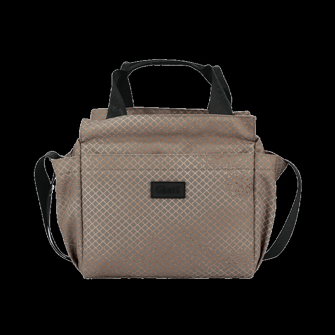 Mala Lancheira Ghuts Grid Beige L12 GV256