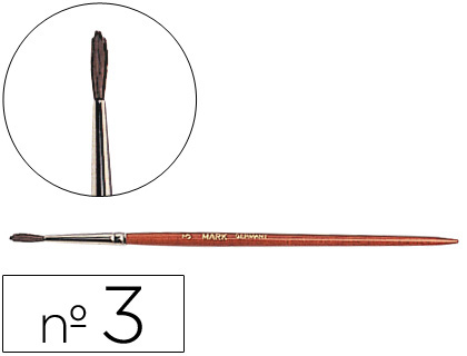 PINCEL REDONDO ESCOLAR Nº 3
