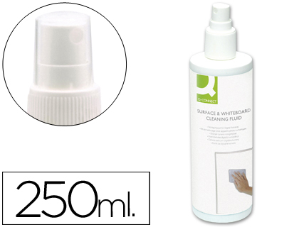 SPRAY DE LIMPEZA Q-CONNECT QUADRO BRANCO 250ML