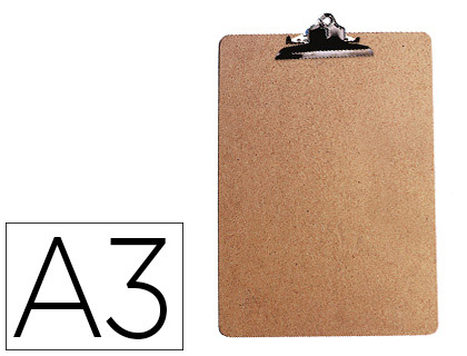 PRANCHETA Q-CONNECT C/MOLA MET. A3 – 300021