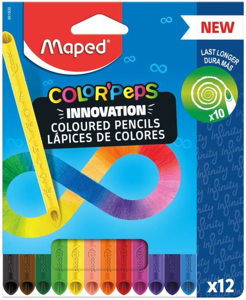 LAPIS COLOR PEPS MAPED CX C/12 UNIDADES – INFINITY