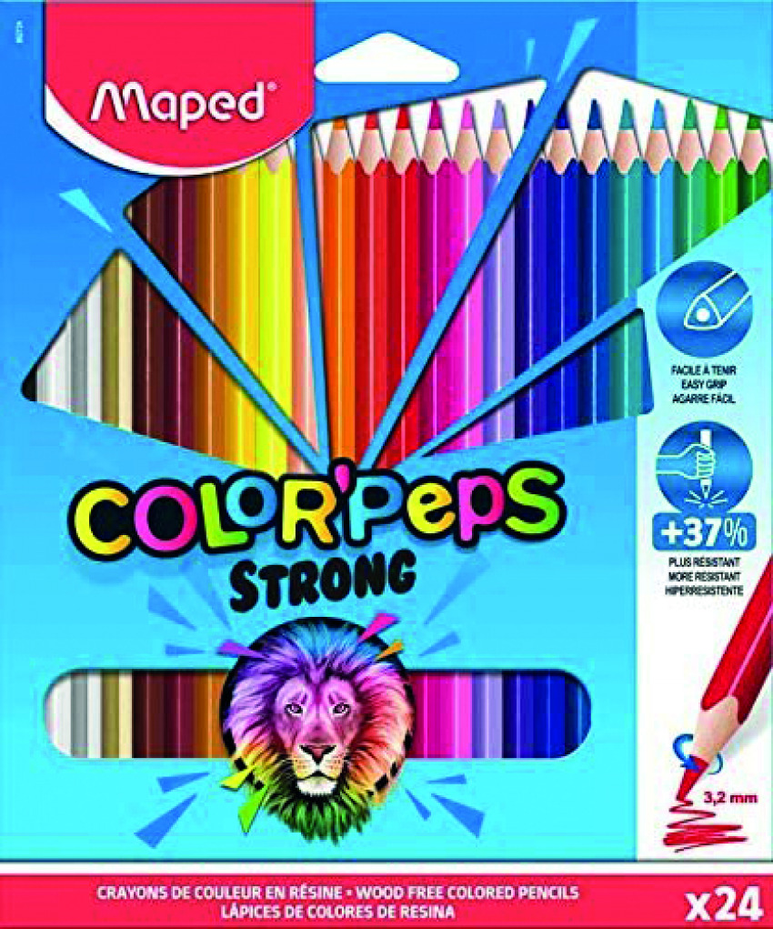 LAPIS COLOR PEPS MAPED CX C/24 UNIDADES – STRONG