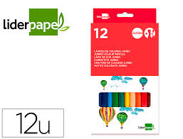 LÁPIS DE CORES LIDERPAPEL CX C/12 CORES – 34245