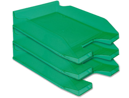TABULEIRO PLASTICO VERDE TRANSP. * 36185
