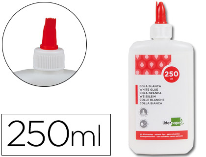 COLA BRANCA 250ml LIDERPAPEL – 36475