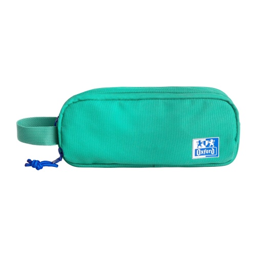 ESTOJO DUPLO OXFORD B-SMART VERDE AQUA