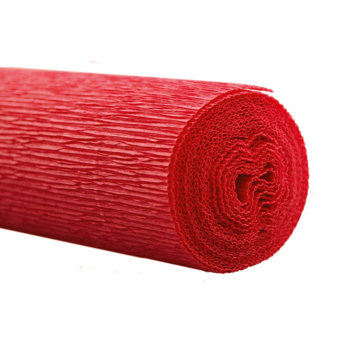 PAPEL CREPE FLORISTA WEROLA VERMELHO 0,50X2,50MT 160GR.