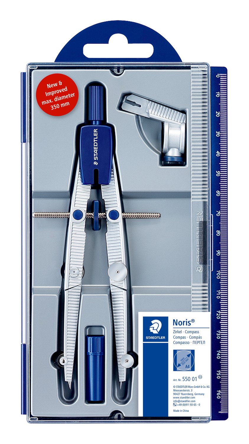 COMPASSO STAEDTLER ESCOLAR MICRO 550 01