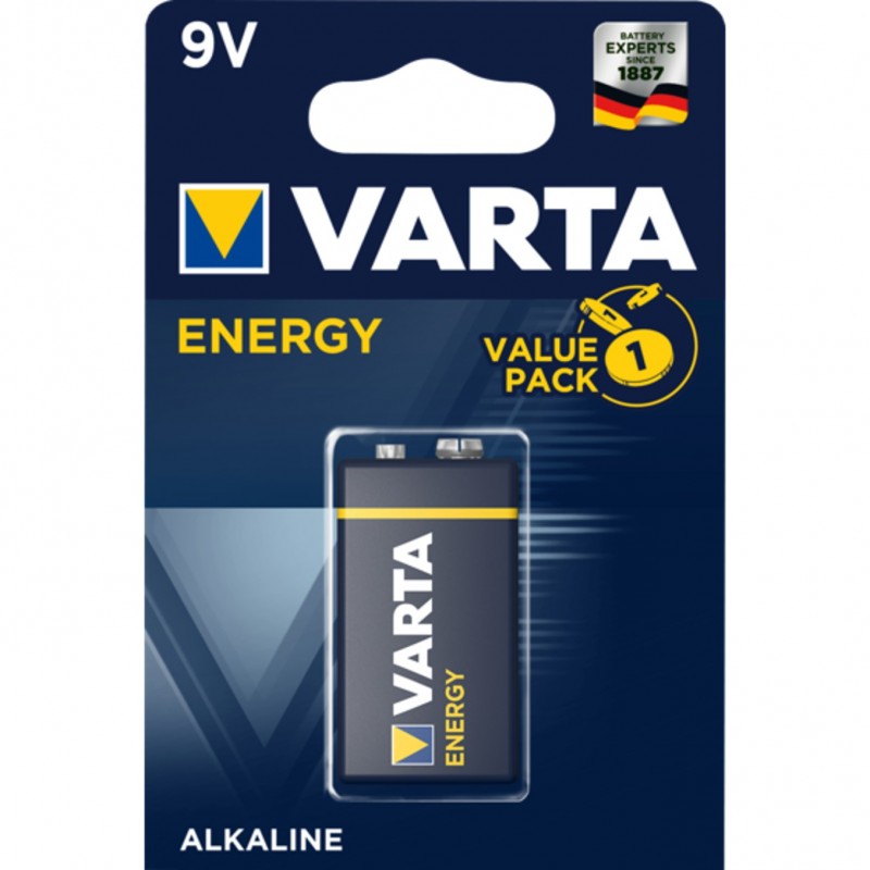 PILHA VARTA ALCALINA 9V – 4922