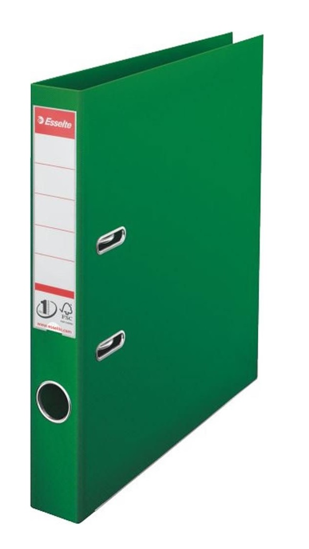 PASTA ARQ.ESSELTE PVC DIN A4 L50 VERDE 811460