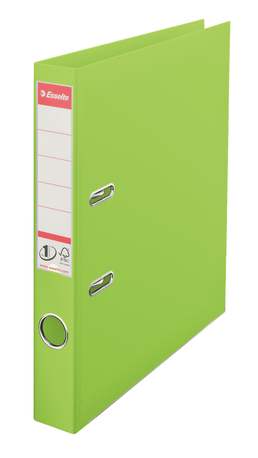 PASTA ARQ.ESSELTE PVC DIN A4 L50 VERDE CL 62473