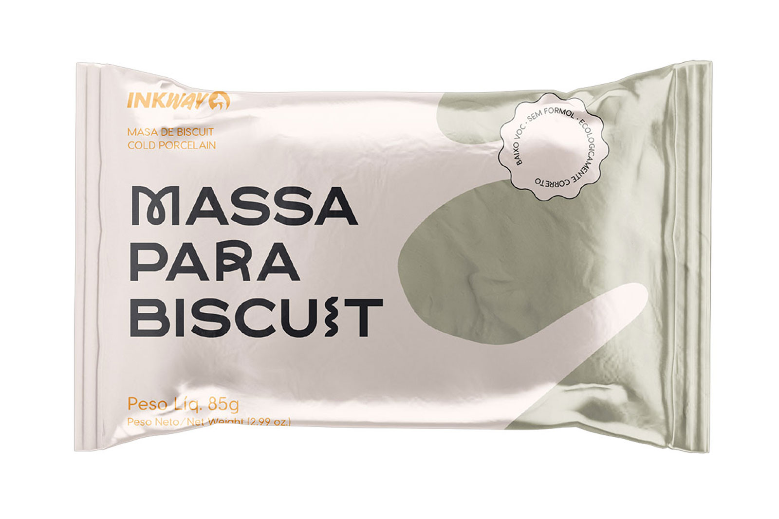MASSA BISCUIT 900GR NATURAL INKWAY – 410014