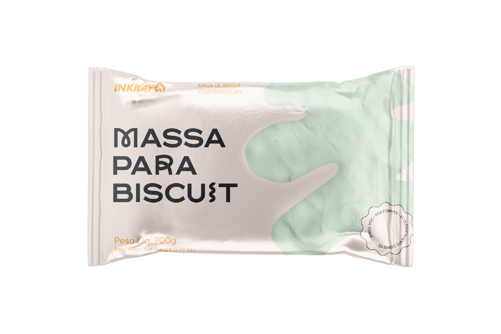 MASSA BISCUIT 85GR AZUL TIFFANY INKWAY – 410027