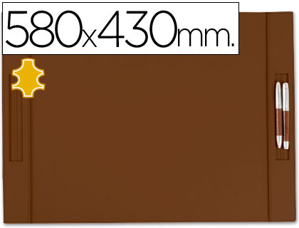 BASE P/SECRETARIA EM PELE CASTANHA * 42836