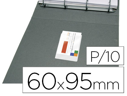 BOLSA CONNECT 60×95 AUT/ADES. PACK 10un.* 46172