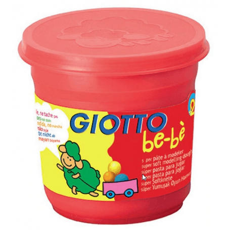 SUPER PASTA MODELAR 220GR GIOTTO BE-BÉ VERMELHO