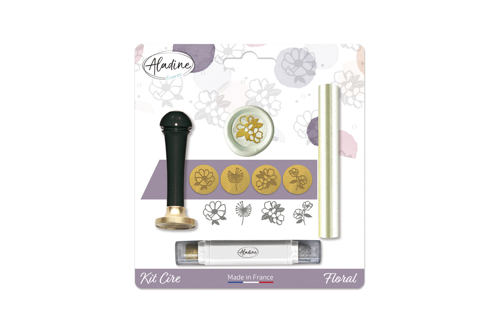 KIT LACRE FLORAL ALADINE – 71126
