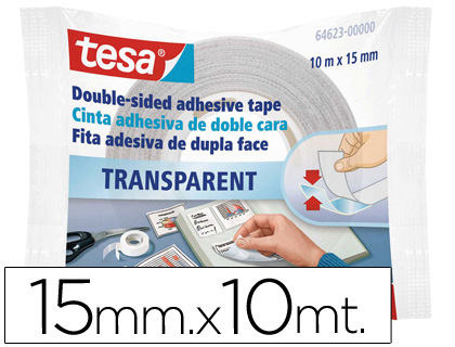 FITA ADESIVA TESA DUPLA FACE 10MTX15MM – 49509