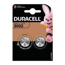 PILHA DURACELL LITHIUM CR2032 3V – PACK C/2