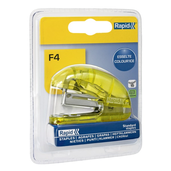 AGARFADOR RAPID F4 ICE AMARELO 10FLH C/AGRAF 24/6