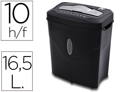 DESTRUIDORA PAPEL Q-CONNECT CAP. 10FLH. * 54989