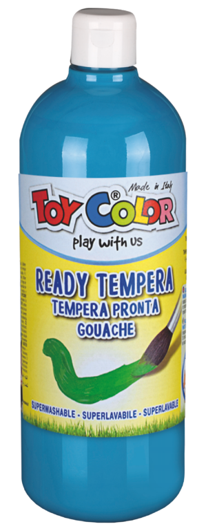 GUACHE TOY COLOR 1LT AZUL CYAN 554-18