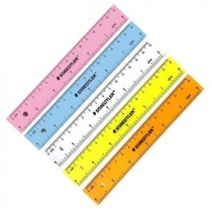 REGUA STAEDTLER 15CM CORES PASTEIS