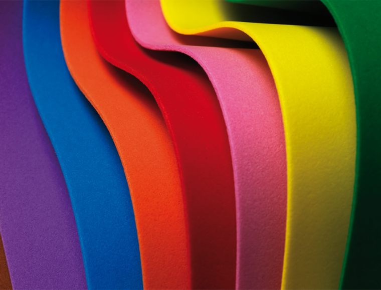 FOLHA BORRACHA FAMA 50X70CM 2MM CINZA EB33