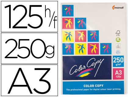 PAPEL COLOR COPY BRILHANTE 125FLS 250GRS A3 – 57302