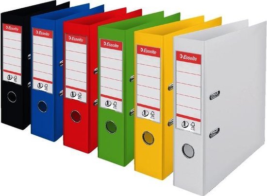 PASTA ARQ.ESSELTE PVC DIN A4 LOMB.75MM BRANCA – 81130